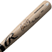 Cal Raleigh signed baseball bat